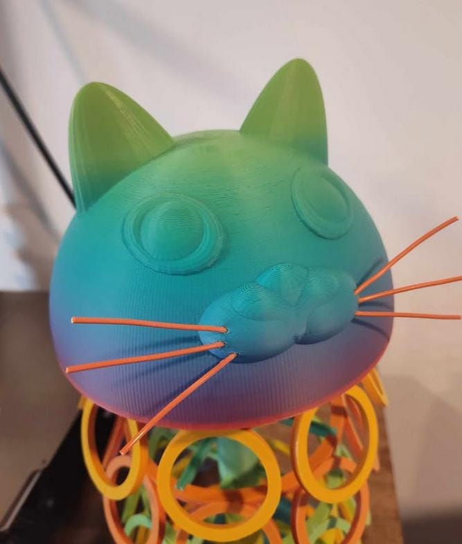 Cat K-Cup Holder – 3D Printed Coffee Pod Carousel for Cat Lovers & Kitchen Coffee Bars