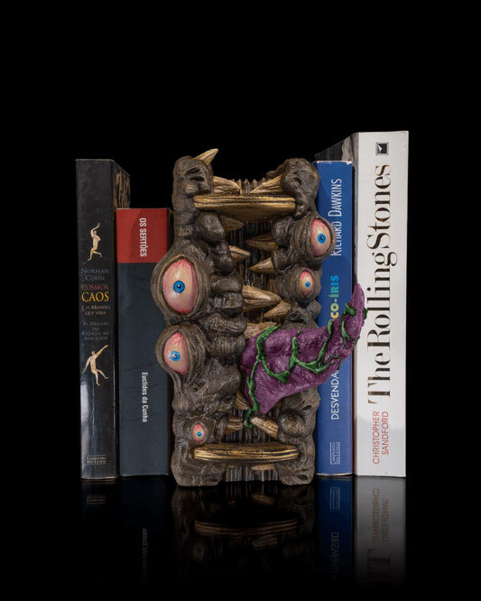 Mimic Book Nook – 3D Printed Fantasy Monster Bookshelf Insert for DND & Gothic Decor