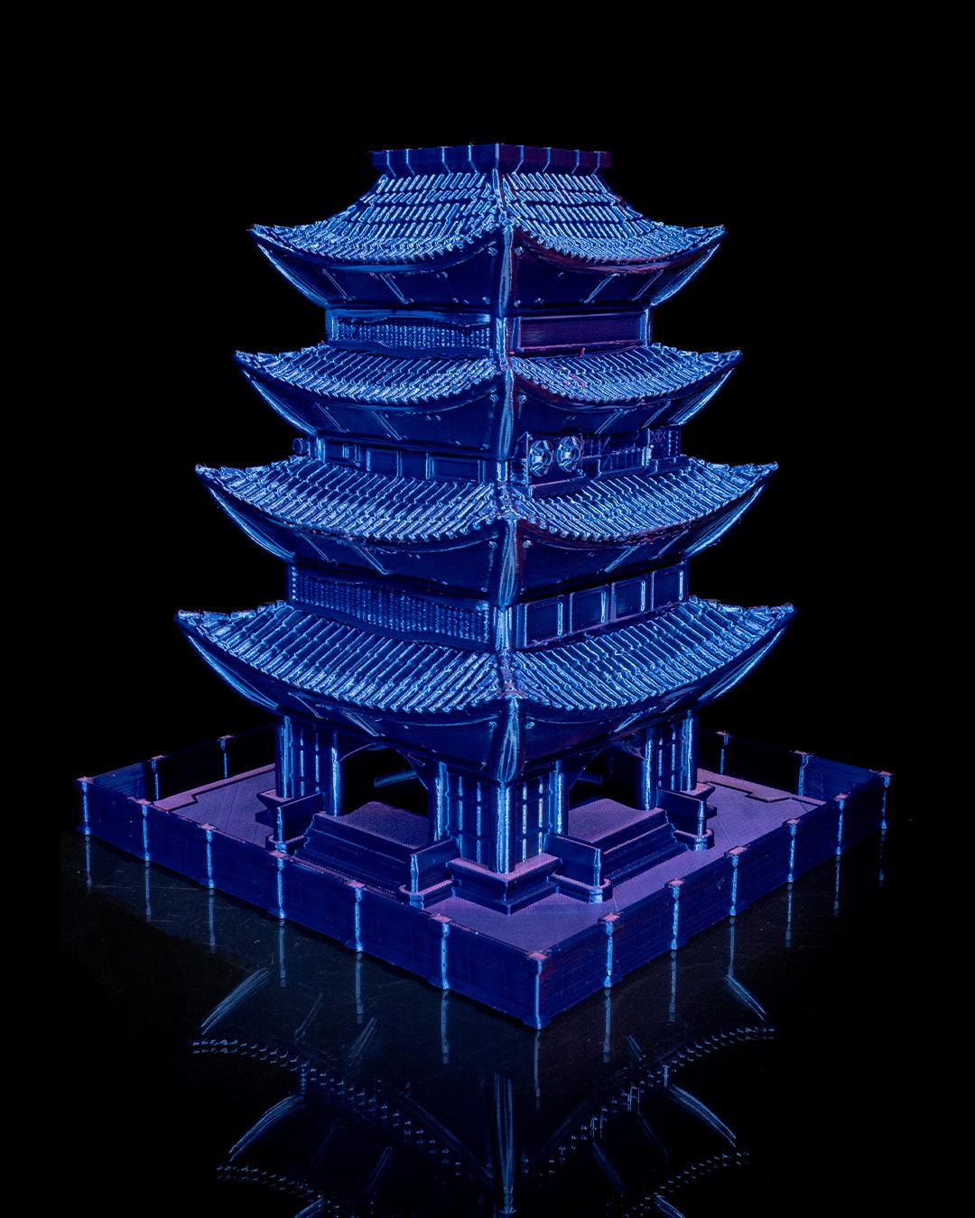 Asian Temple dice tower