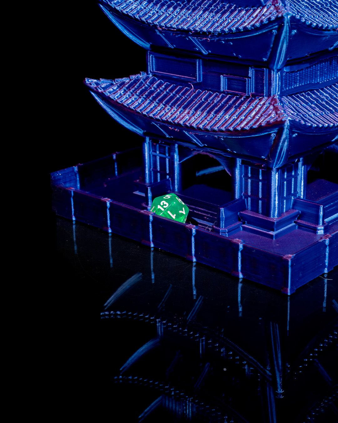 Asian Temple dice tower