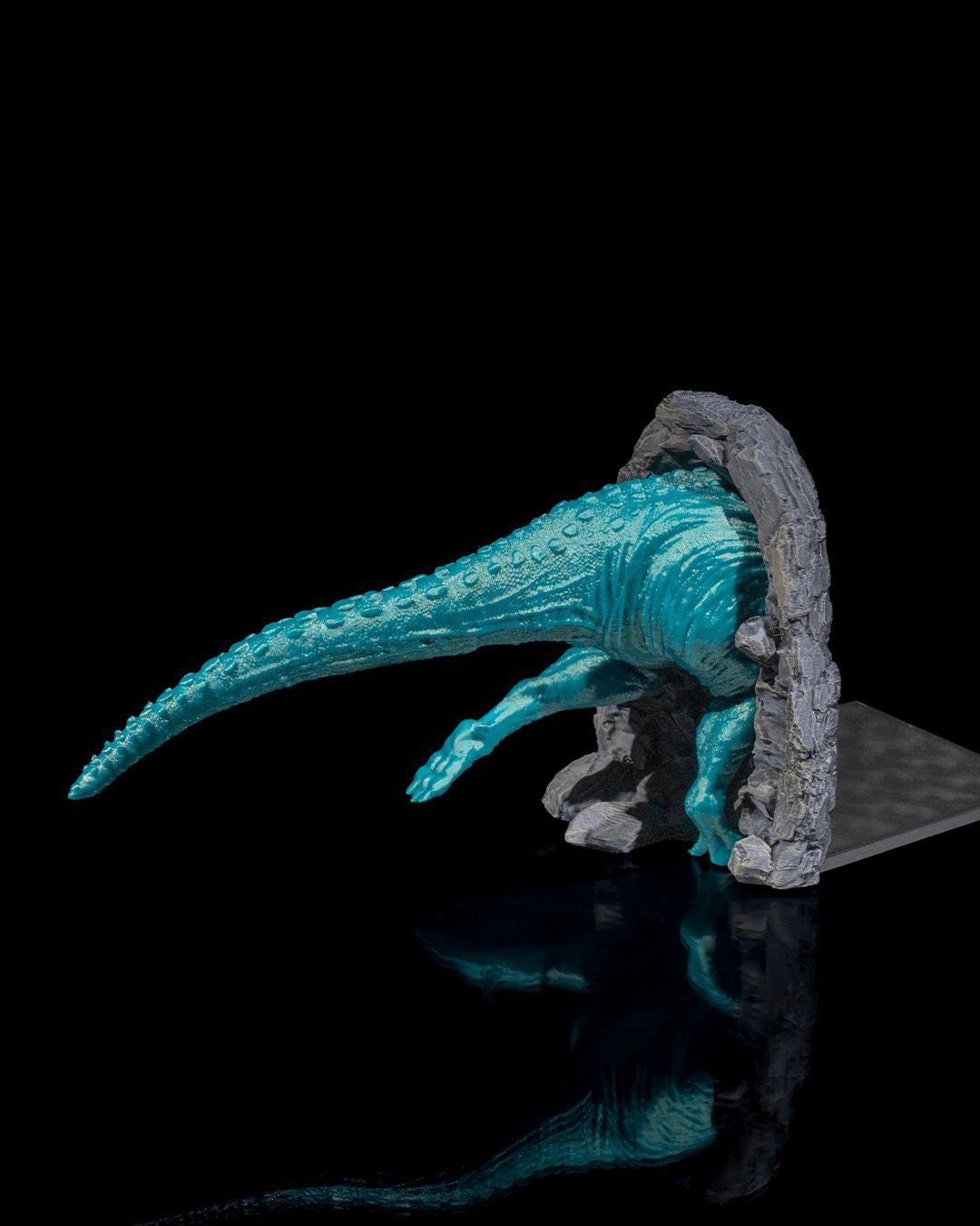 Dinosaur Bookends – 3D Printed T-Rex Bookshelf Decor for Kids & Dino Lovers