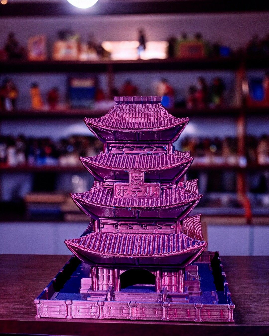 Asian Temple dice tower