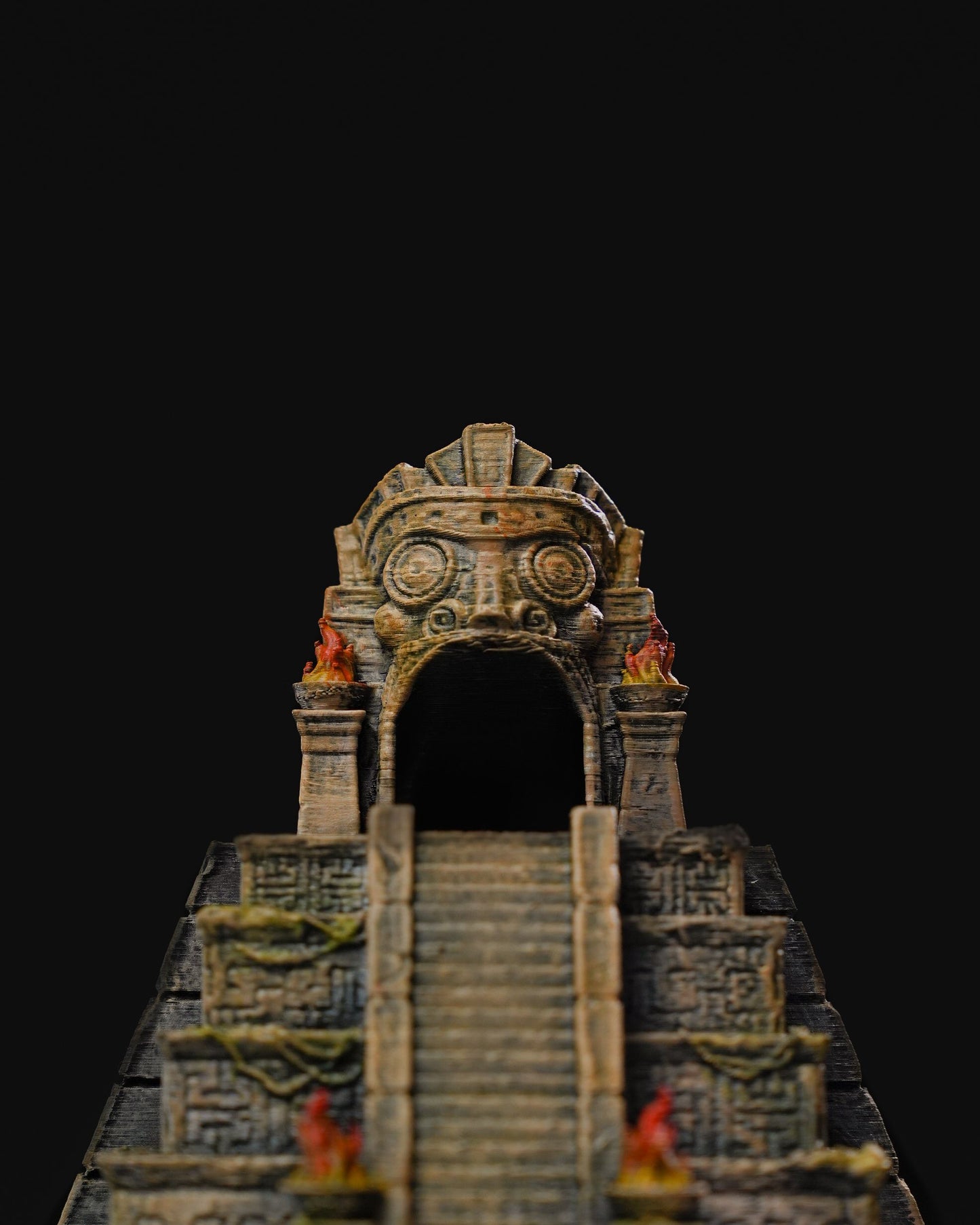 Ancient temple Dice tower