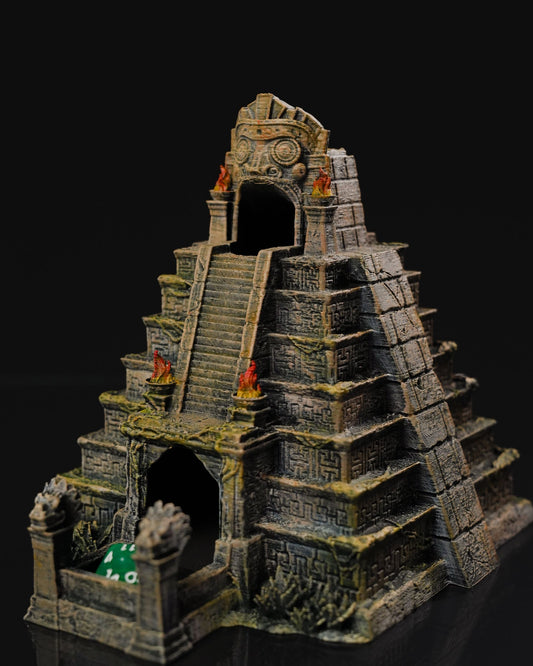 Ancient temple Dice tower