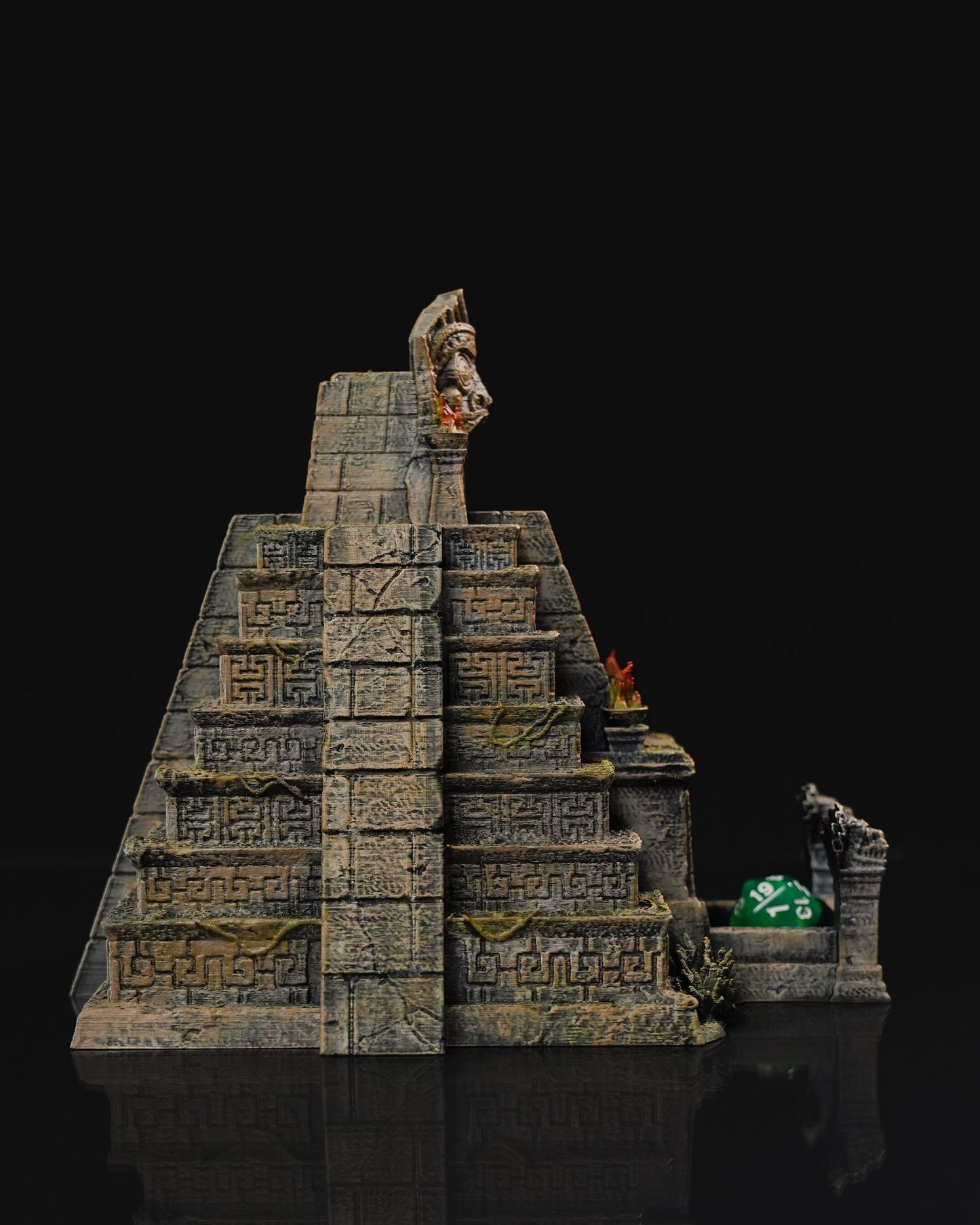 Ancient temple Dice tower