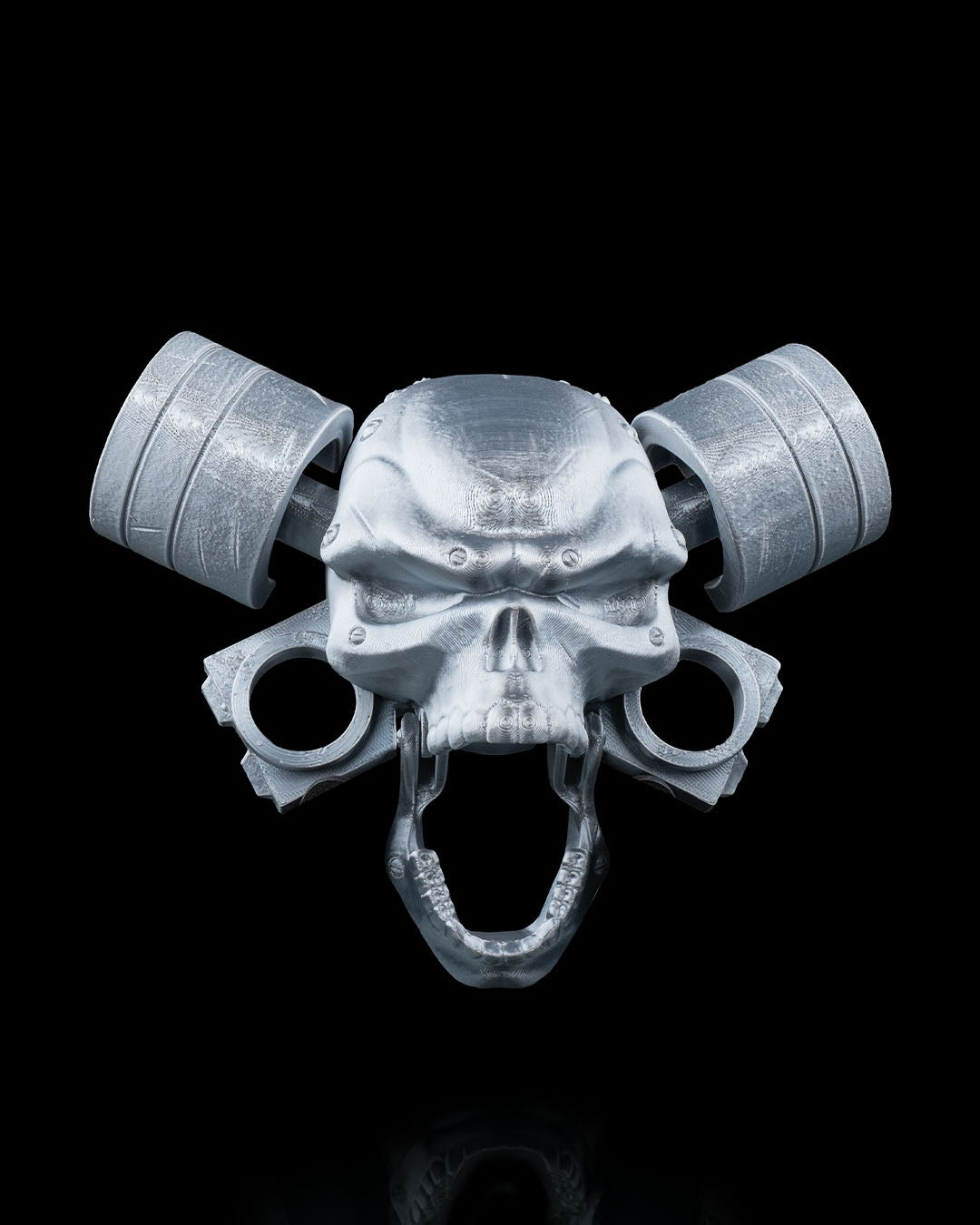 Piston Skull Door Knocker