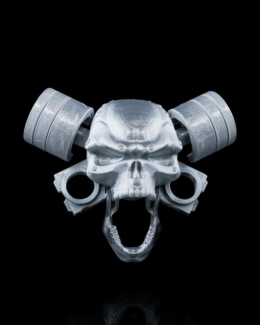 Piston Skull Door Knocker