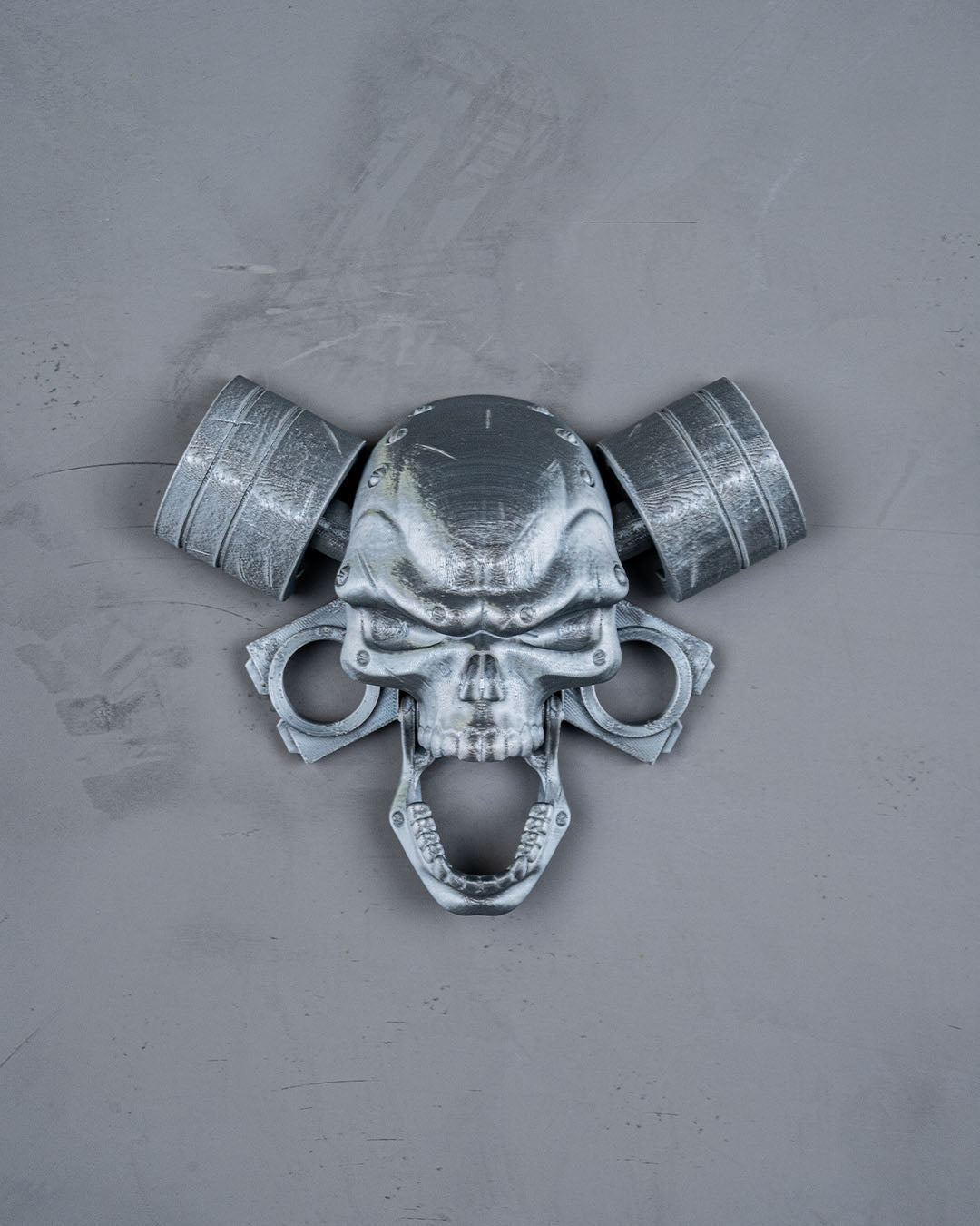 Piston Skull Door Knocker