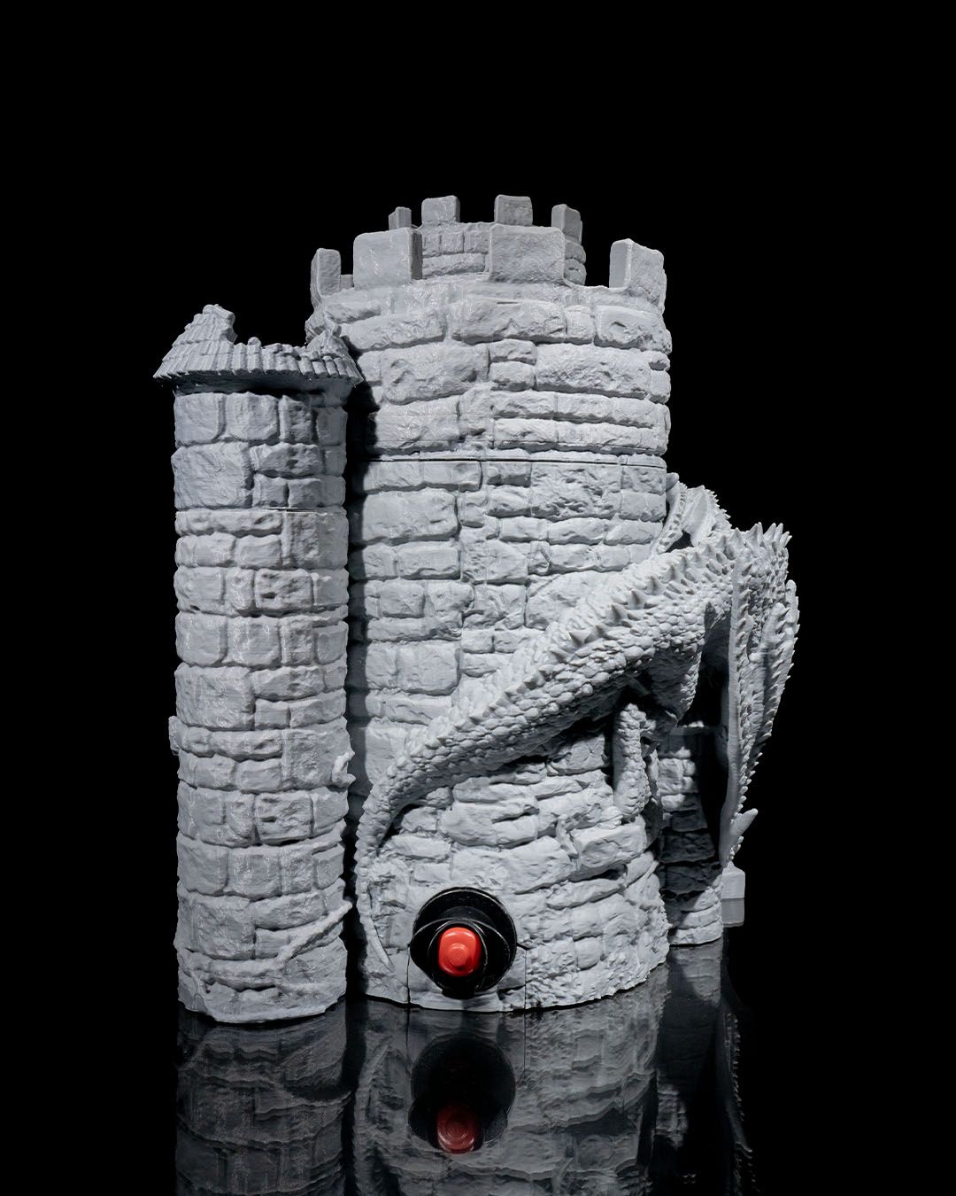 Dragon Dice Tower Wine Dispencer