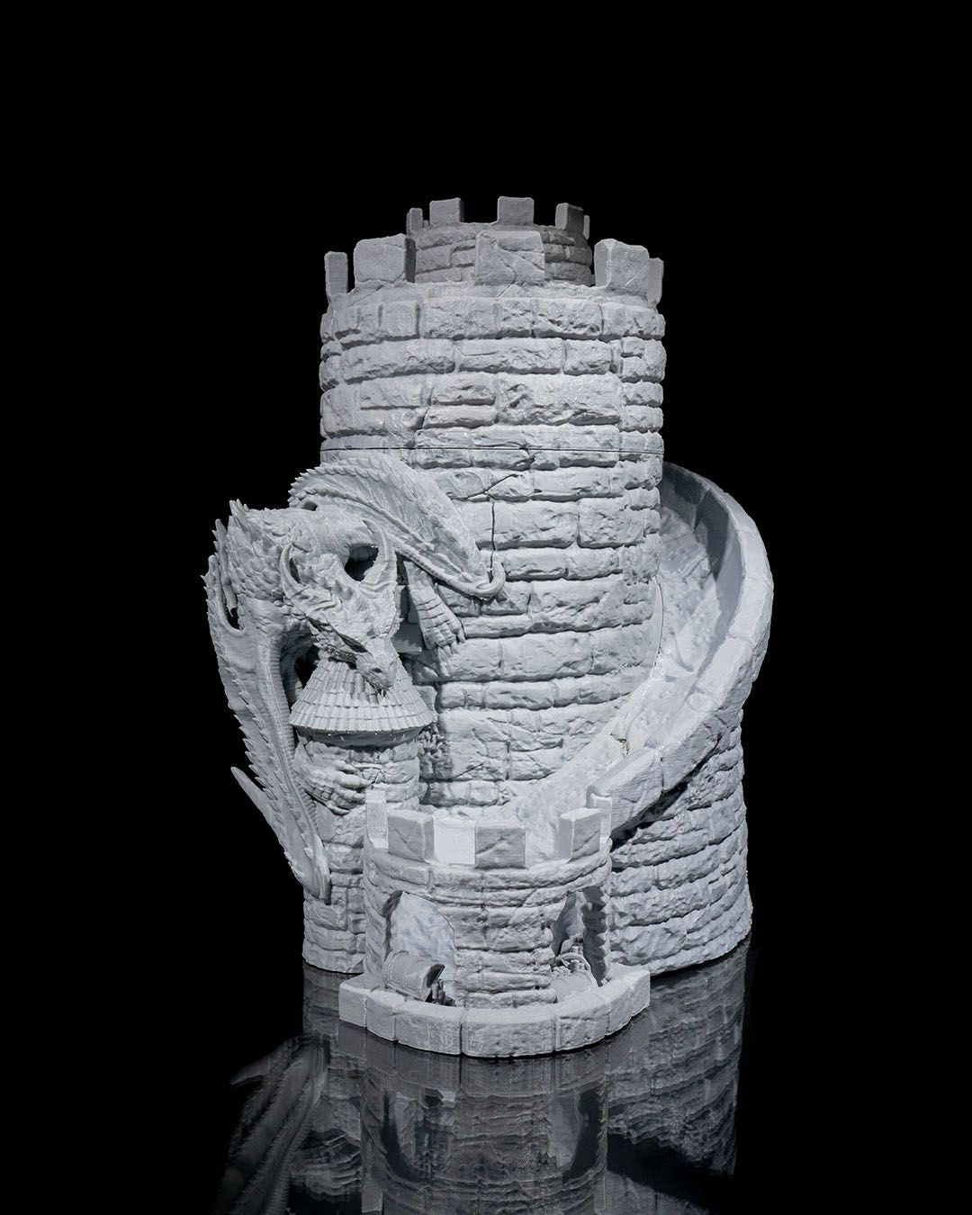 Dragon Dice Tower Wine Dispencer