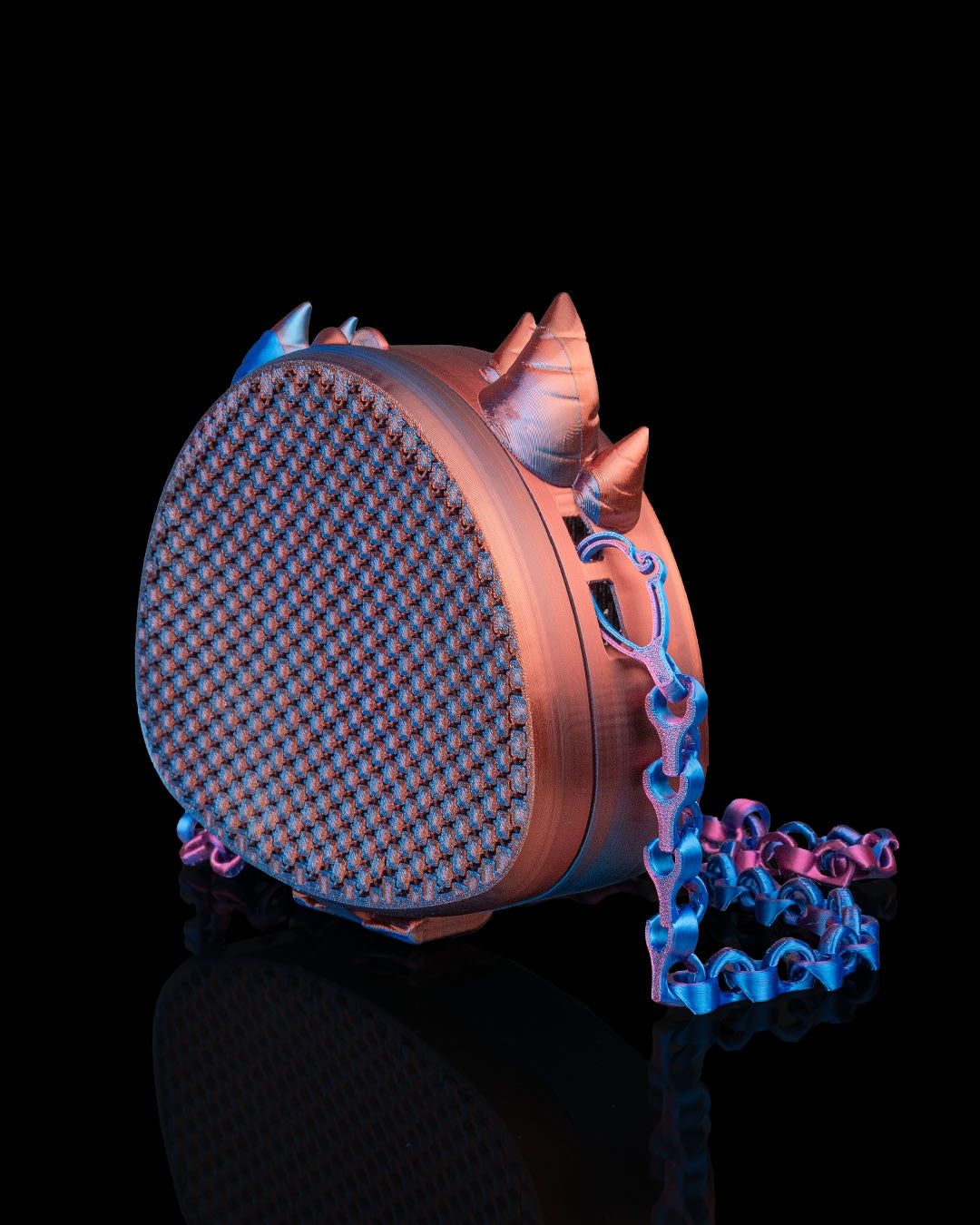 Flexi-Fabric Draconic Crossbody Bag