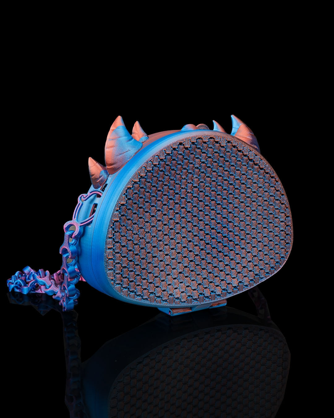Flexi-Fabric Draconic Crossbody Bag