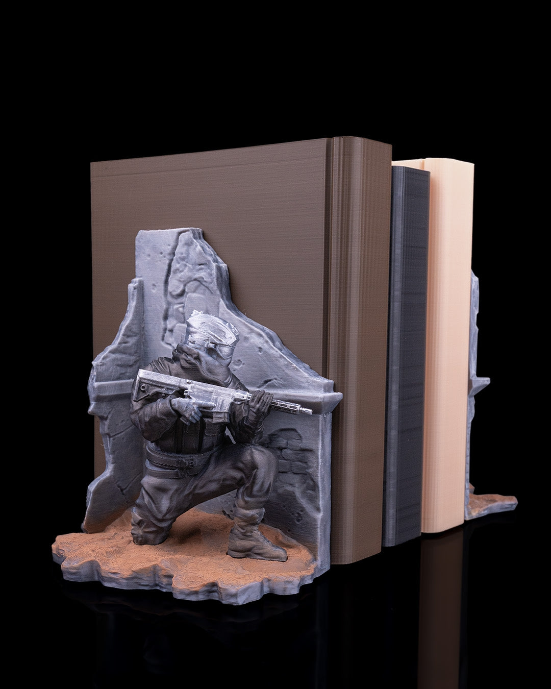 Steampunk Explorer Book Ends