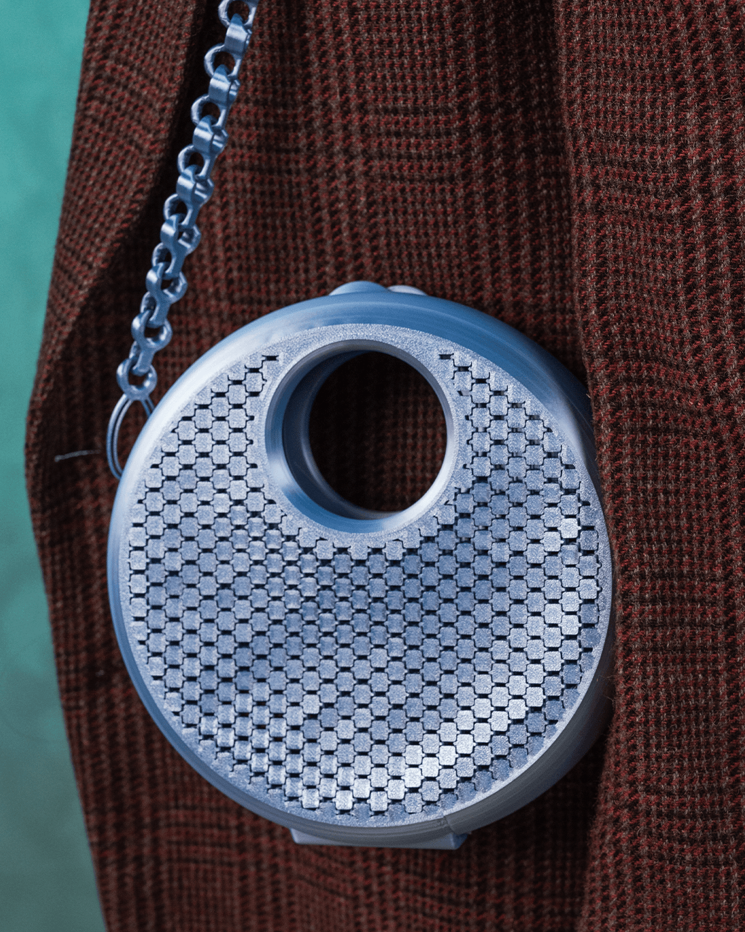Flexi-Fabric Lunar Crossbody Bag