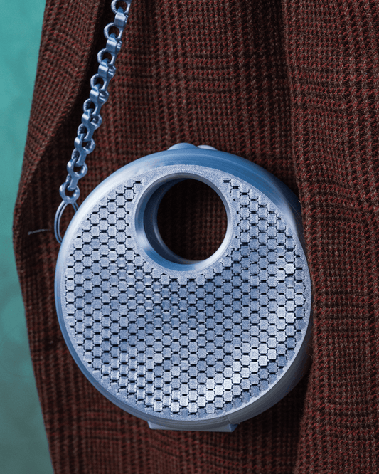 Flexi-Fabric Lunar Crossbody Bag