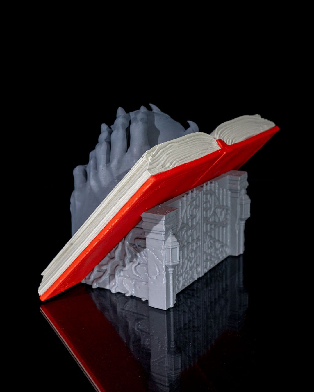 Horror Bookshelf Accent