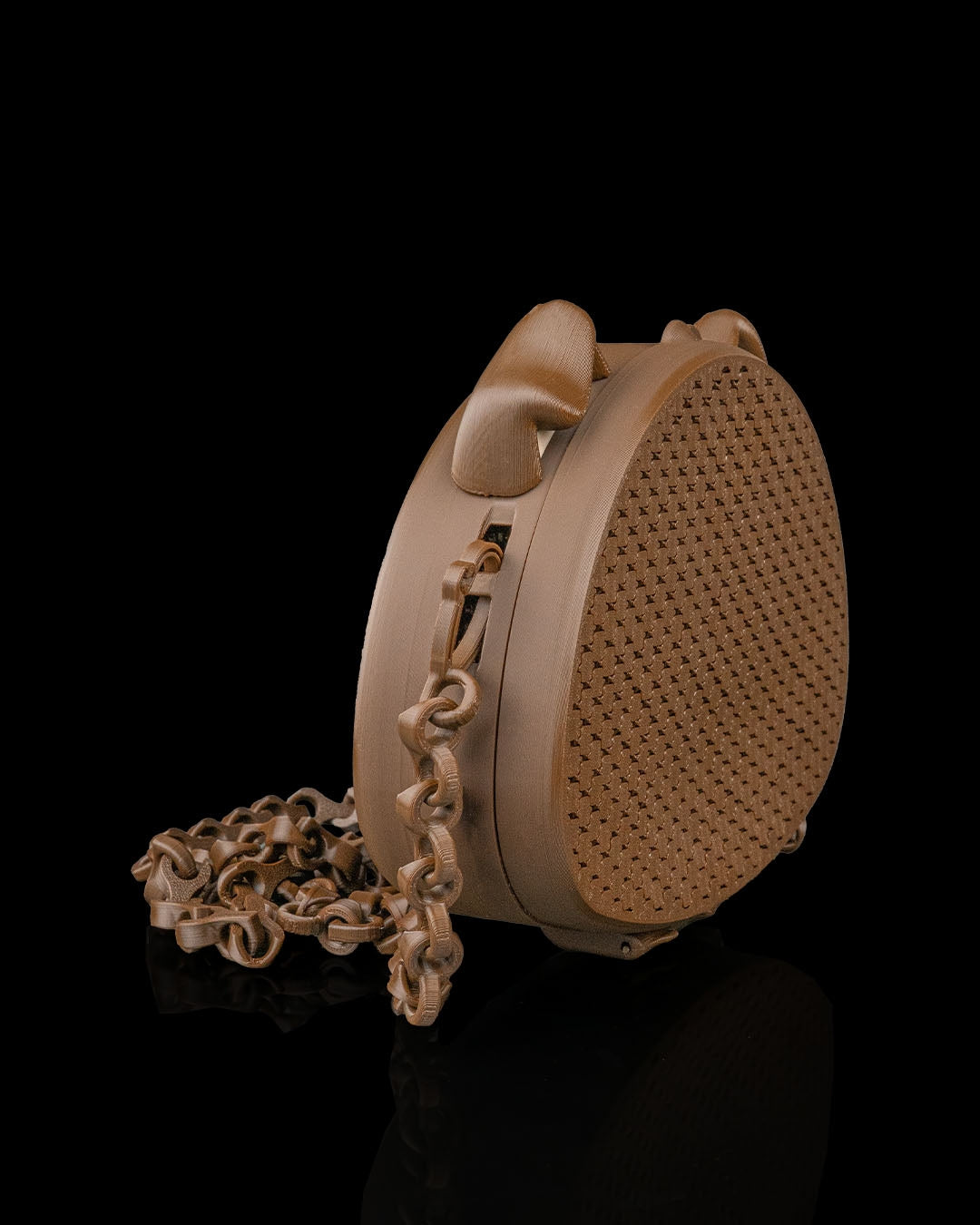 Flexi-Fabric Puppy Crossbody Bag