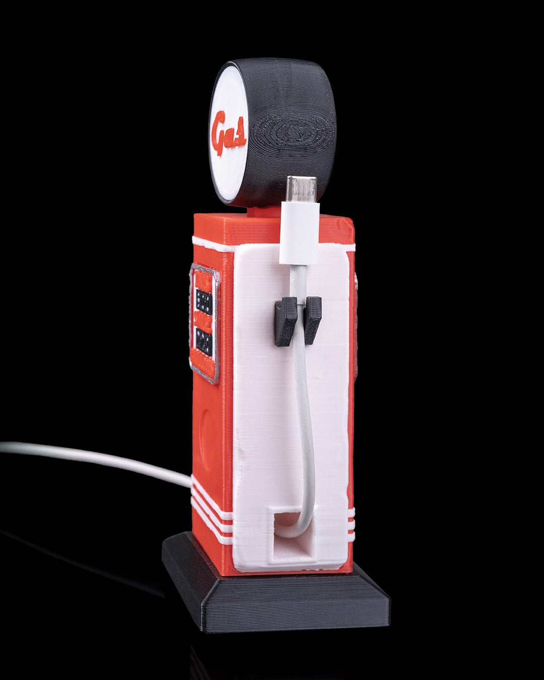 Retro Gas Pump Phone Charger Stand