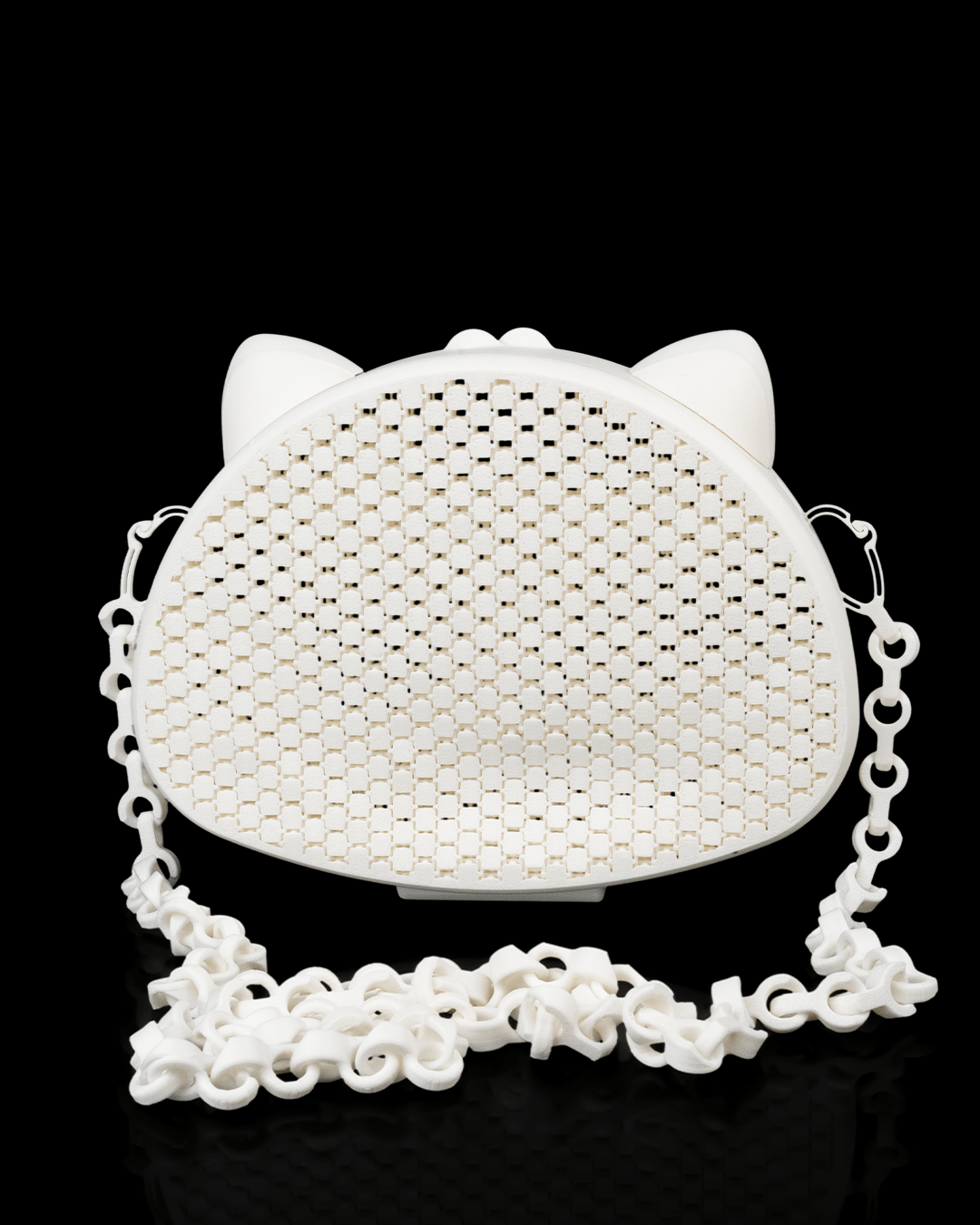 Flexi-Fabric kitty Crossbody Bag