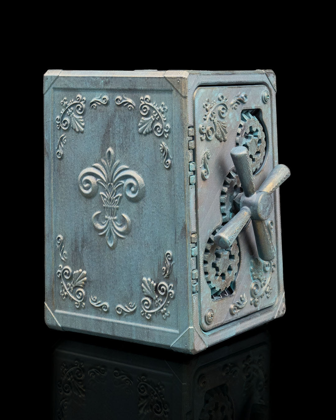 Steampunk Vault Coin Bank