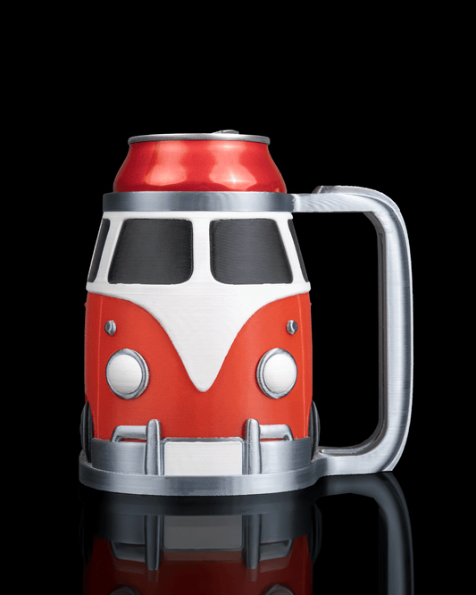 Retro Camper Van Can Holder Mug