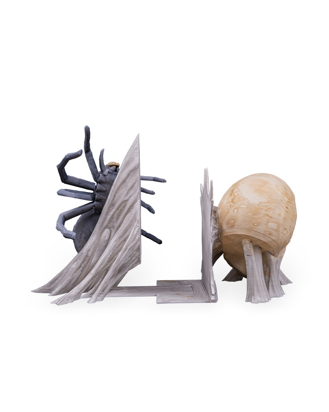 Skull & Spider Book Ends