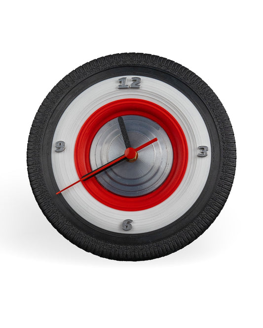 white-Wall Clock