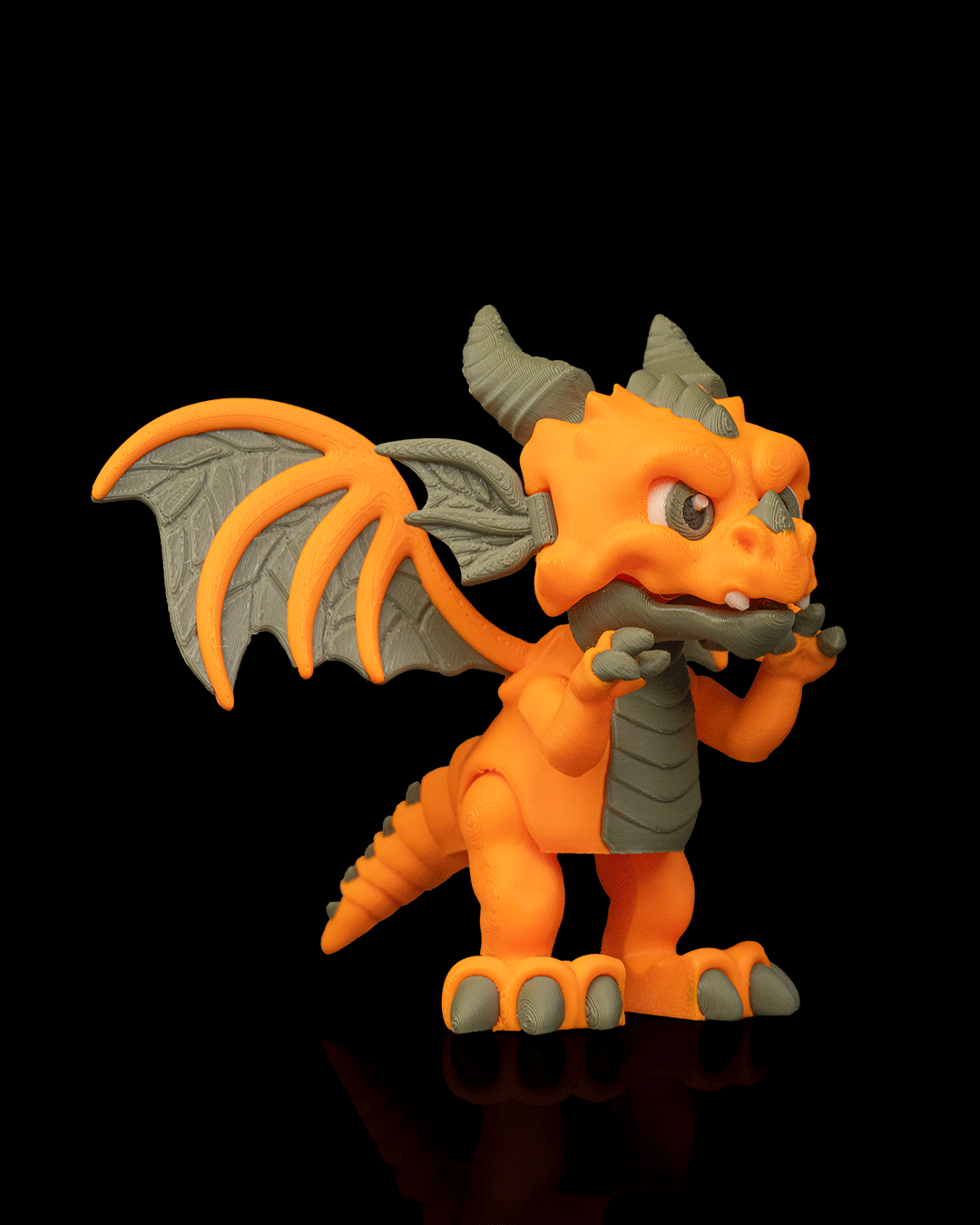 Pumpkin Patch Guardian Dragon – Halloween Pumpkin Decor