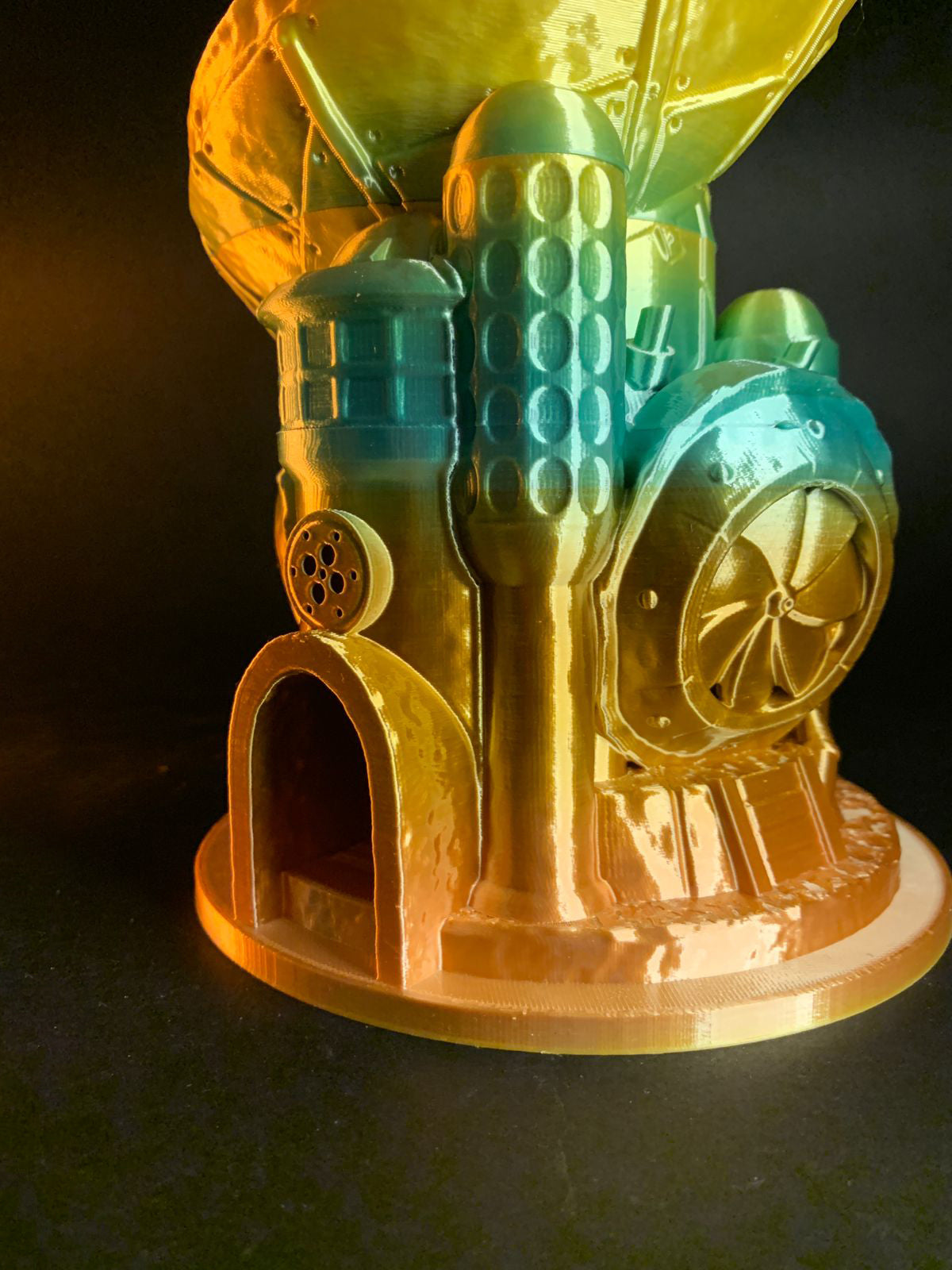 Steampunk Observatory Dice Tower