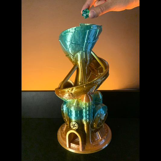 Steampunk Dice tower