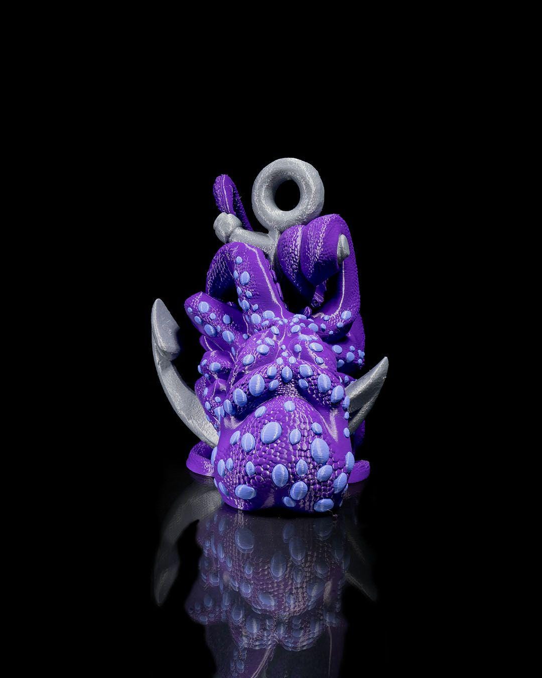 Octopus Wine Holder, 3D Printed Kraken, Nautical Bar Decor, Tentacle Wine Rack Gift, Ocean Lover Art, Sea Creature Centerpiece