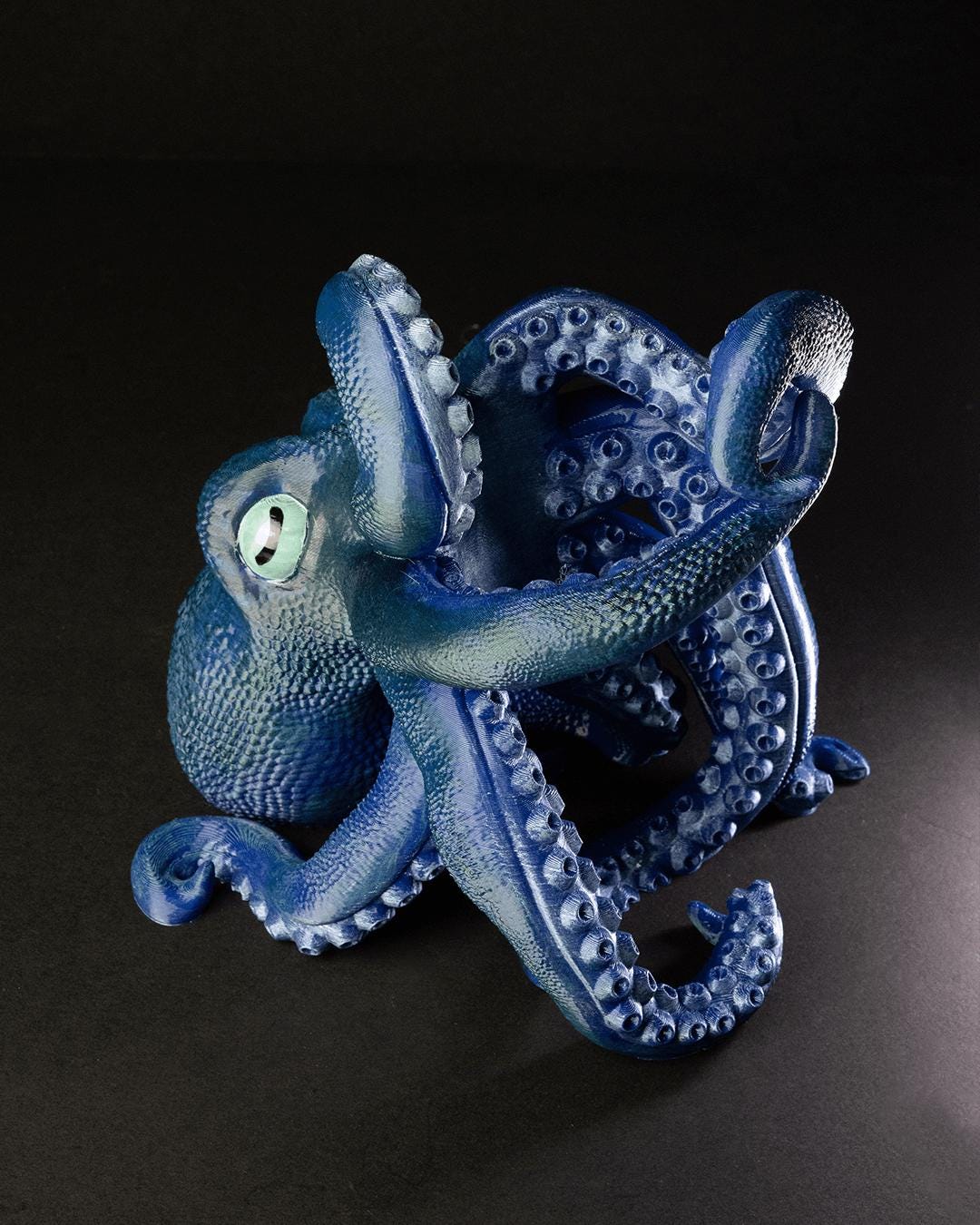 Octopus Wine Holder | 3D Printed Kraken Bottle Display | Nautical Bar Decor | Tentacle Wine Rack Gift | Sea Creature Centerpiece