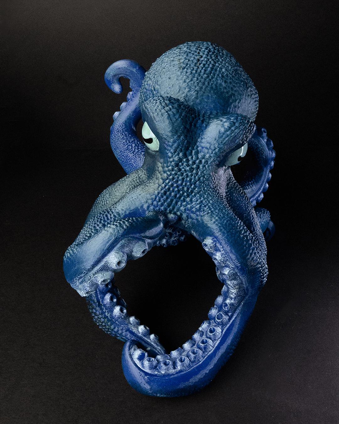 Octopus Wine Holder | 3D Printed Kraken Bottle Display | Nautical Bar Decor | Tentacle Wine Rack Gift | Sea Creature Centerpiece