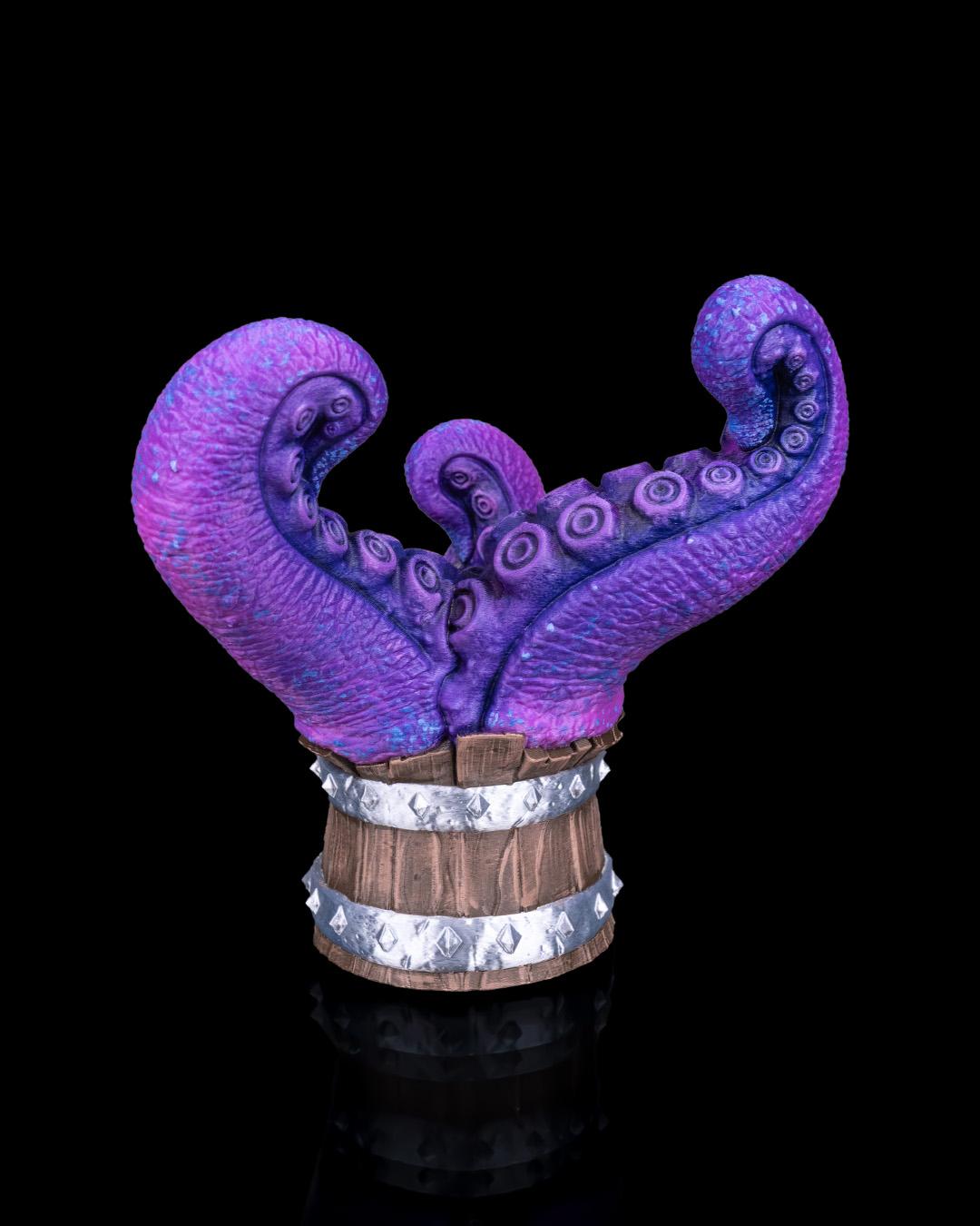 Kraken Controller Holder – 3D Printed Tentacle Stand for PS5, Xbox, or PC Gaming Setup