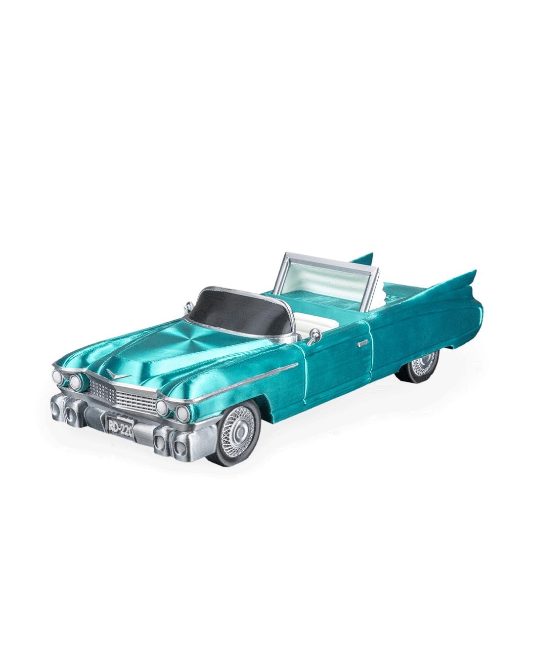 Retro Car Phone Holder 3D Printed Mobile Stand for Desk or Gift Vintage Style Cruise Decor