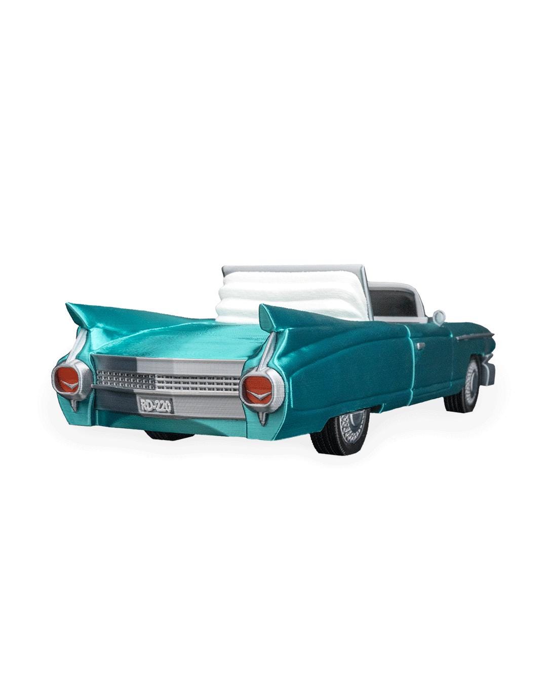 Retro Car Phone Holder 3D Printed Mobile Stand for Desk or Gift Vintage Style Cruise Decor