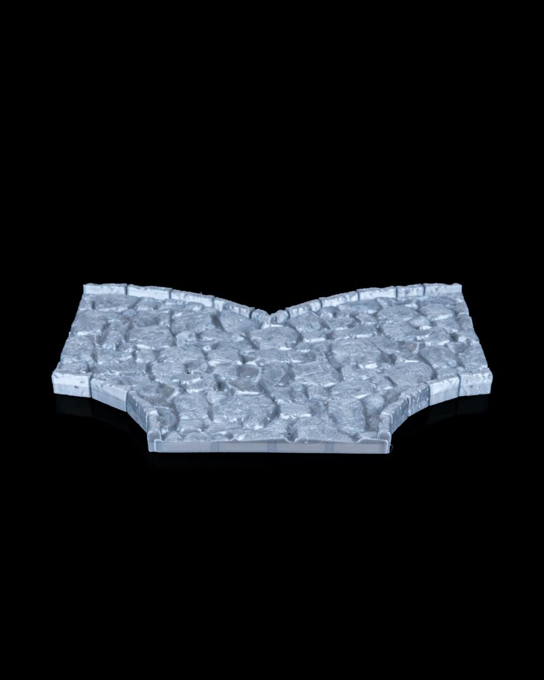44 piece Village Terrain Set 3D Printed Trees Paths Walls for DND TTRPG Diorama Scenery Modular Prop Kit
