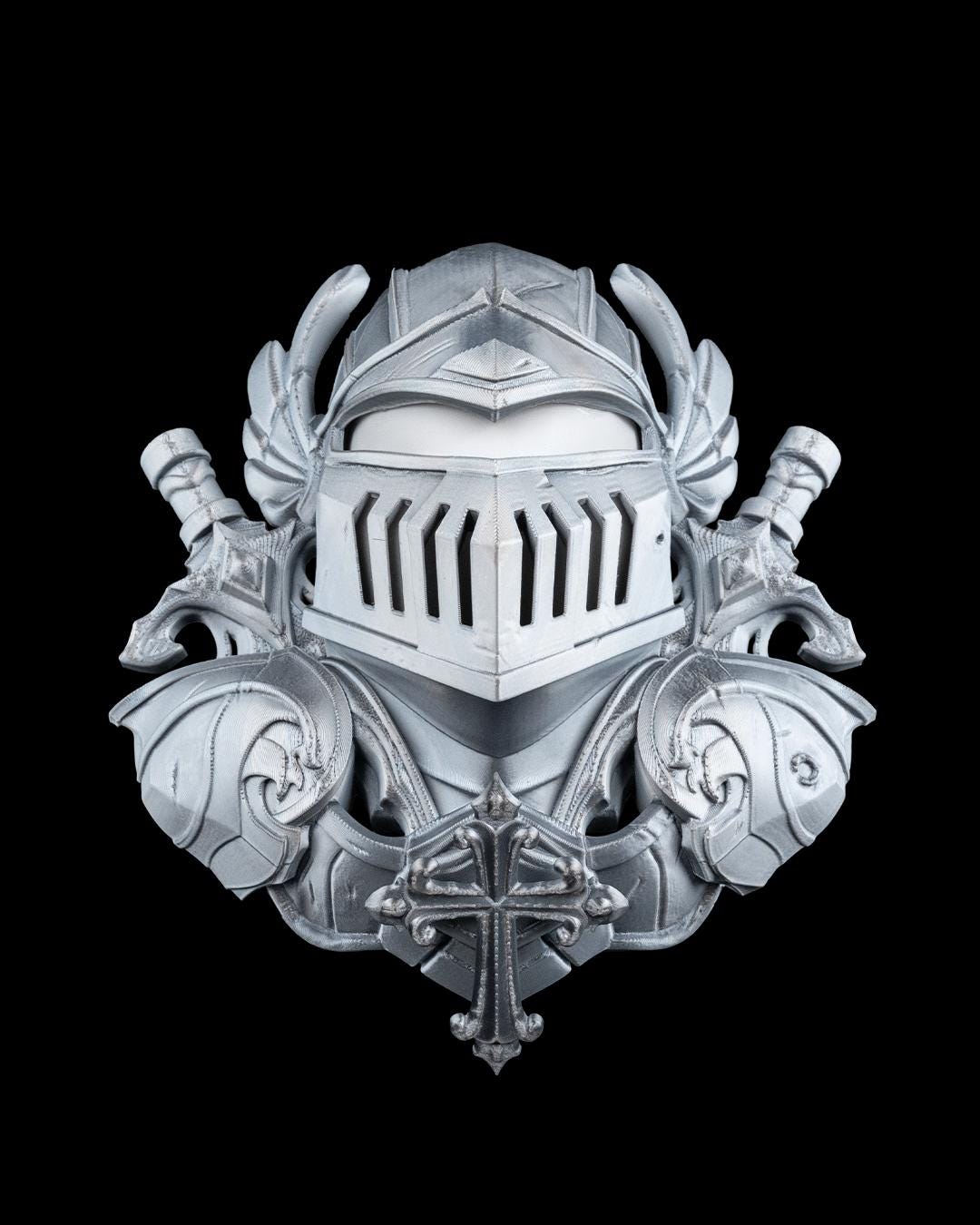 Knight Wall Lamp LED Light Fantasy Decor for Gamers DND Dungeon Room night light paladin armor decor light