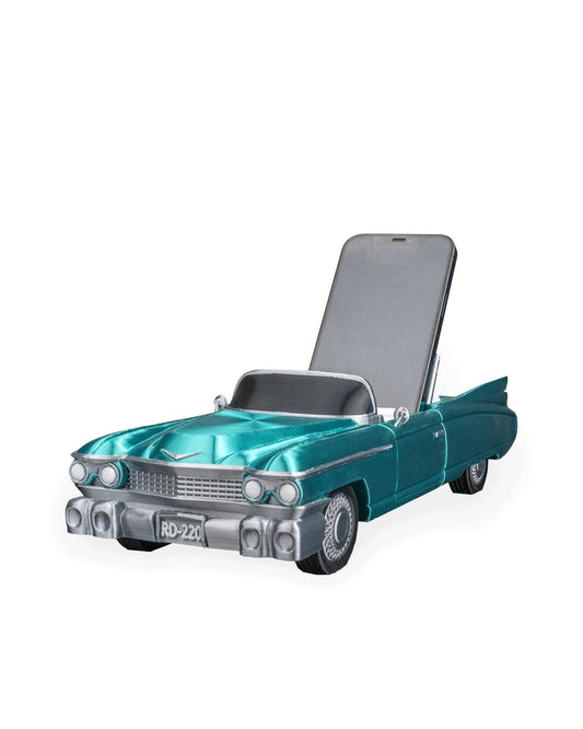 Retro Car Phone Holder 3D Printed Mobile Stand for Desk or Gift Vintage Style Cruise Decor