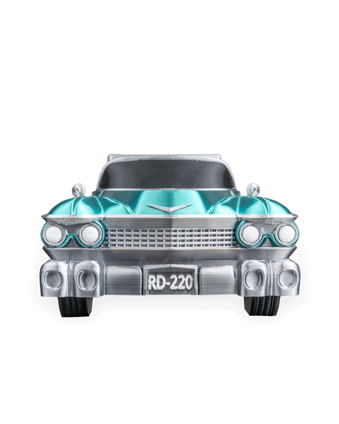 Retro Car Phone Holder 3D Printed Mobile Stand for Desk or Gift Vintage Style Cruise Decor