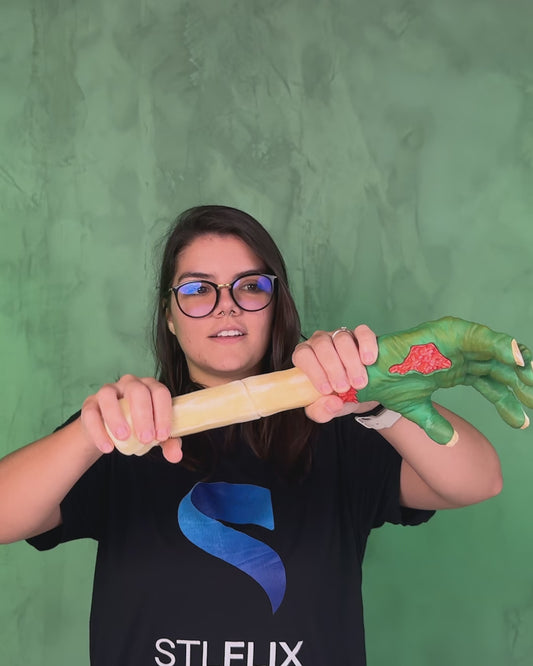 Zombie Claw Back Scratcher 3D Printed Fantasy Gift Nerdy Self Care Tool RPG Gag Decor for Horror lovers