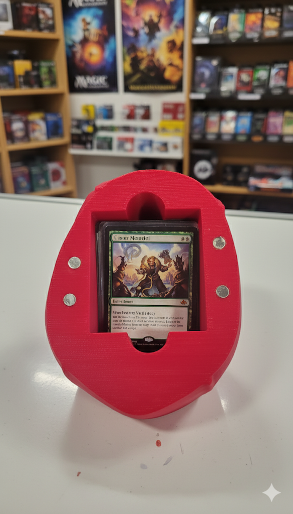 Deadpool Inspired Commander Deck Box for Magic The Gathering, Pokemon and Yu-Gi-Oh