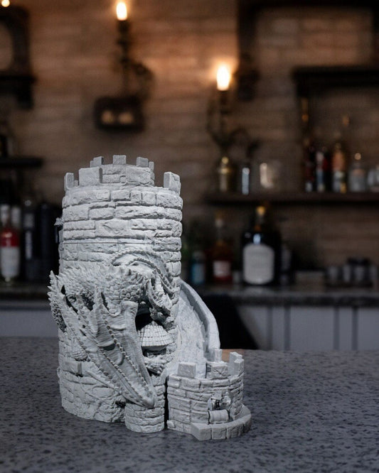 Dragon Dice Tower Wine Dispencer