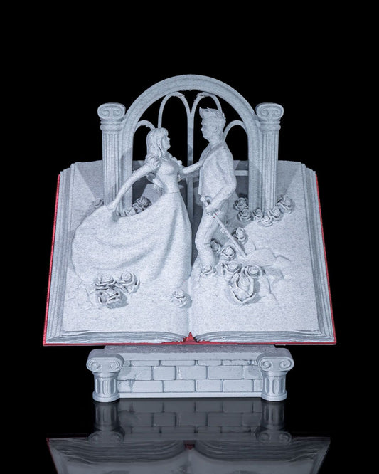 Romance Bookshelf Accent