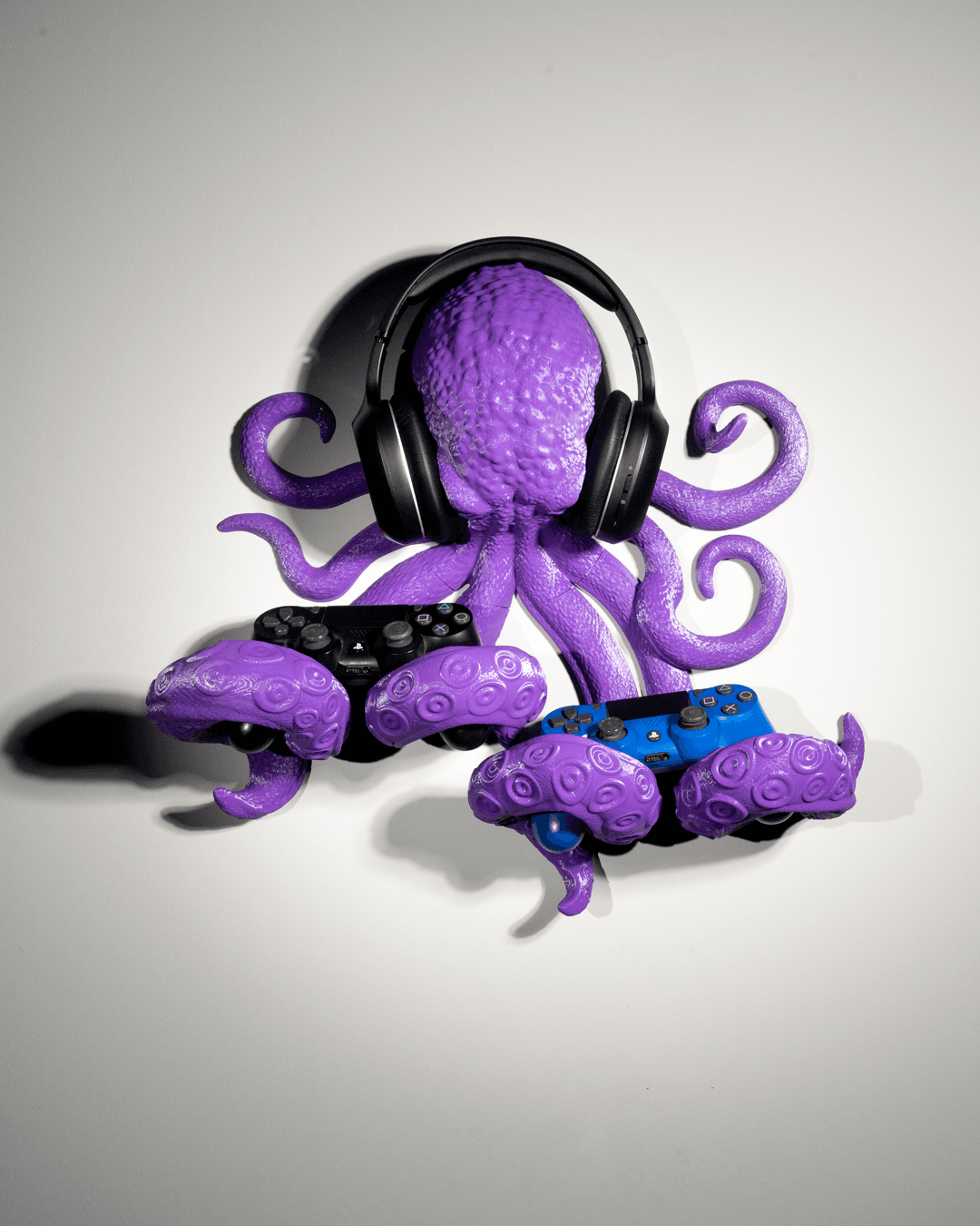 OctoTech Gaming Stand – 3D Printed Tentacle Stand for PS5, Xbox, or PC Gaming Setup (Copy)