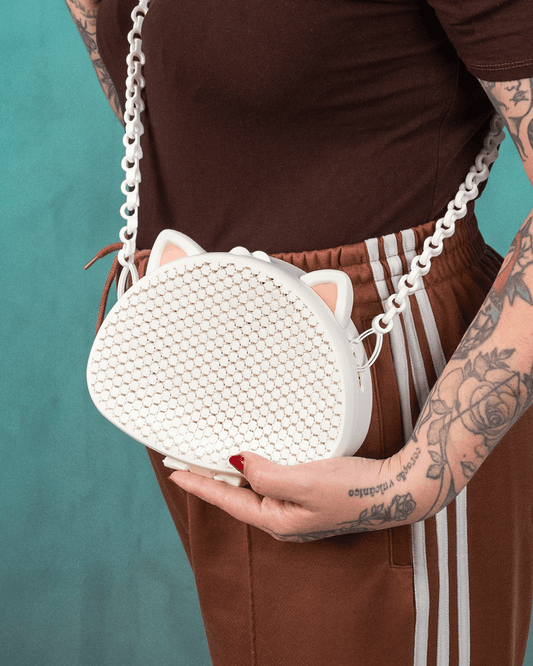 Flexi-Fabric kitty Crossbody Bag