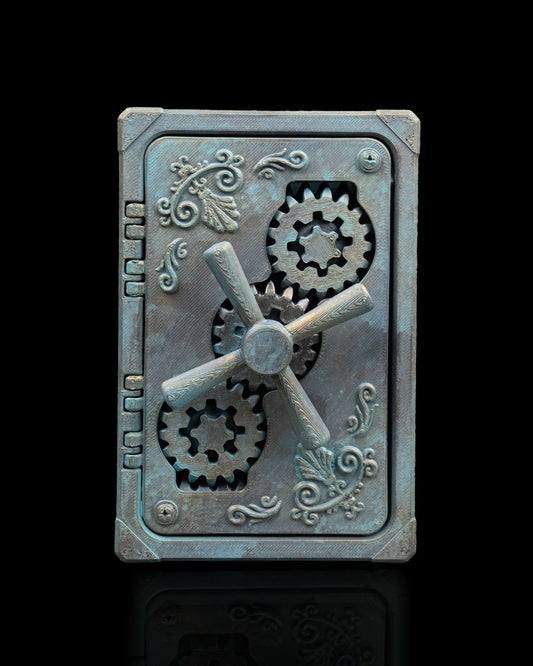 Steampunk Vault Coin Bank