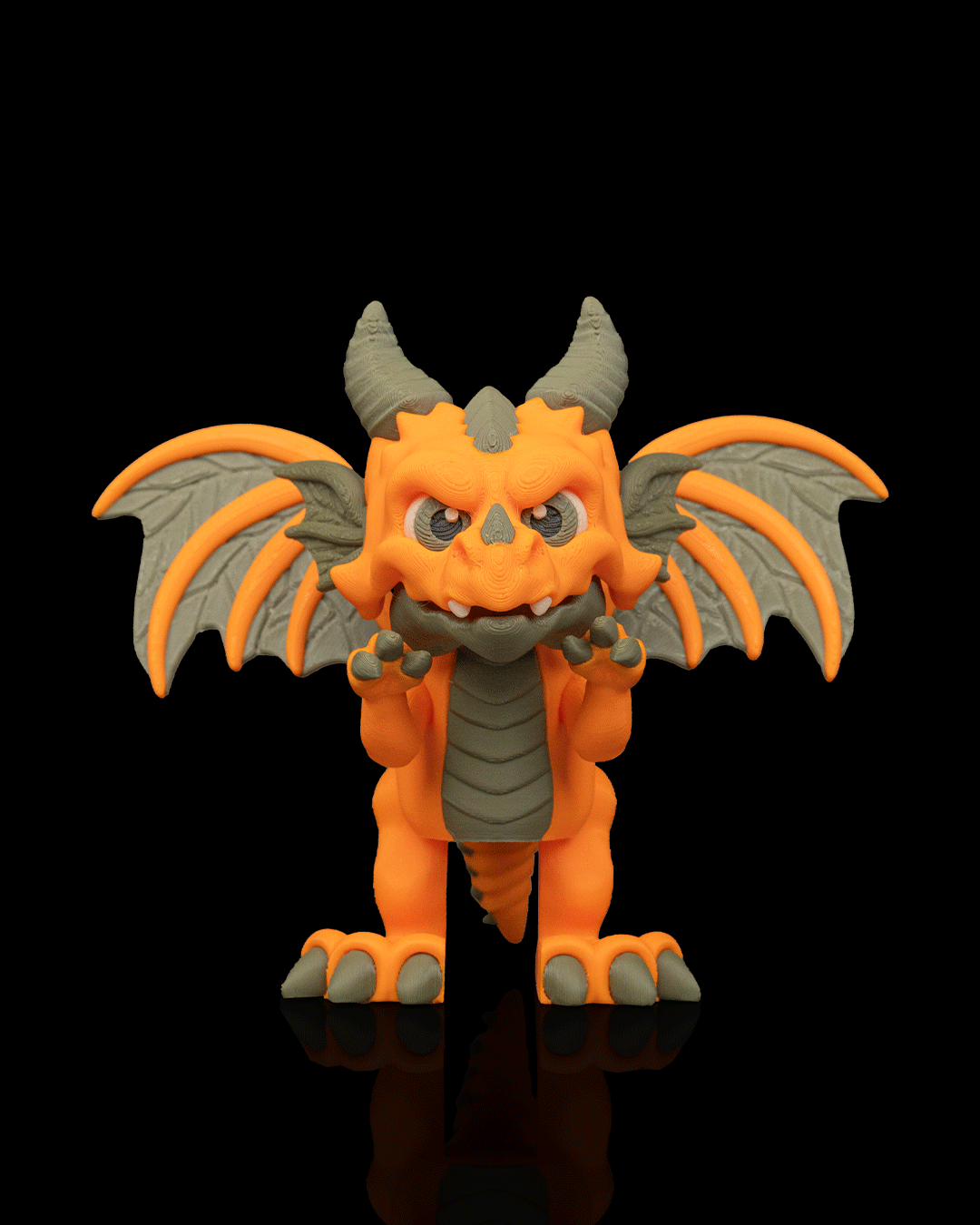 Pumpkin Patch Guardian Dragon – Halloween Pumpkin Decor
