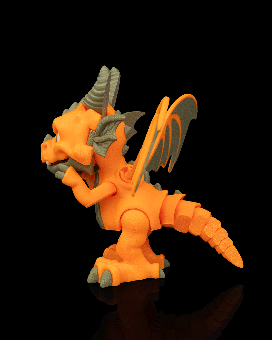 Pumpkin Patch Guardian Dragon – Halloween Pumpkin Decor