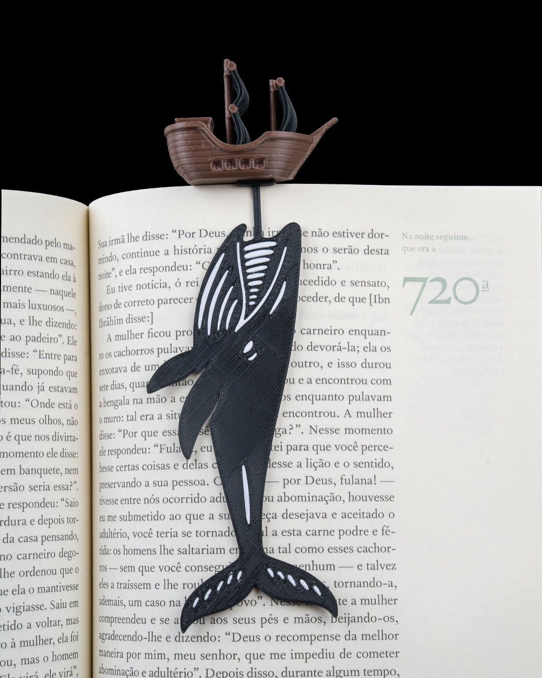 Whales in the Deep Bookmark